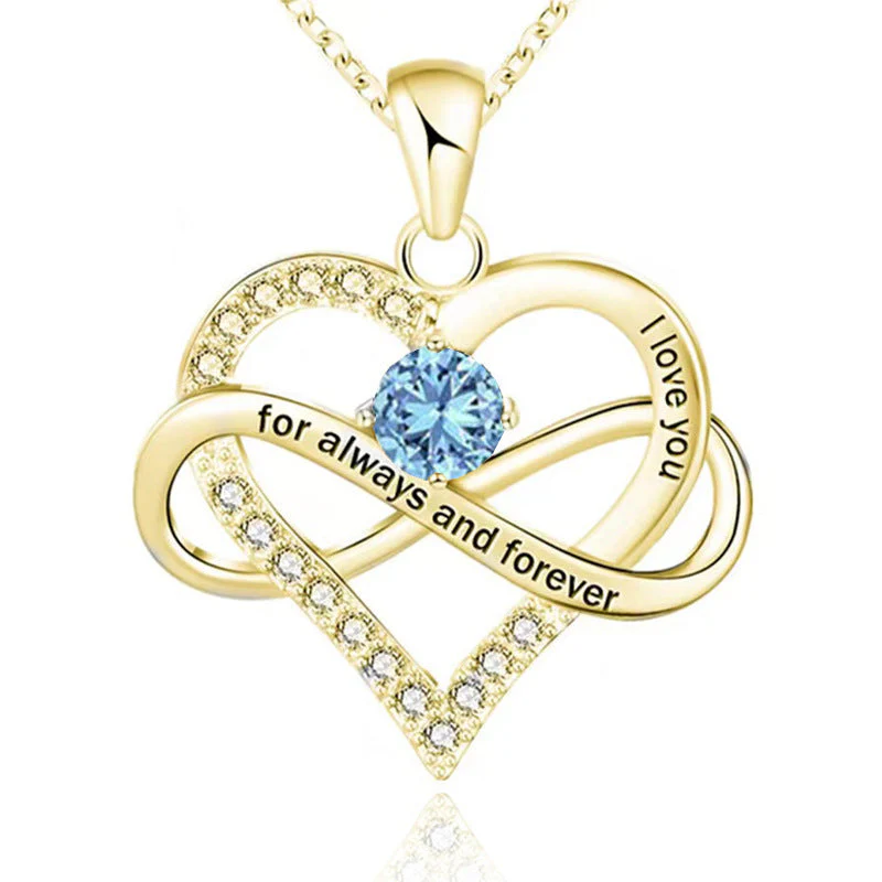 Always and Forever Birthstone Necklace - Image 3