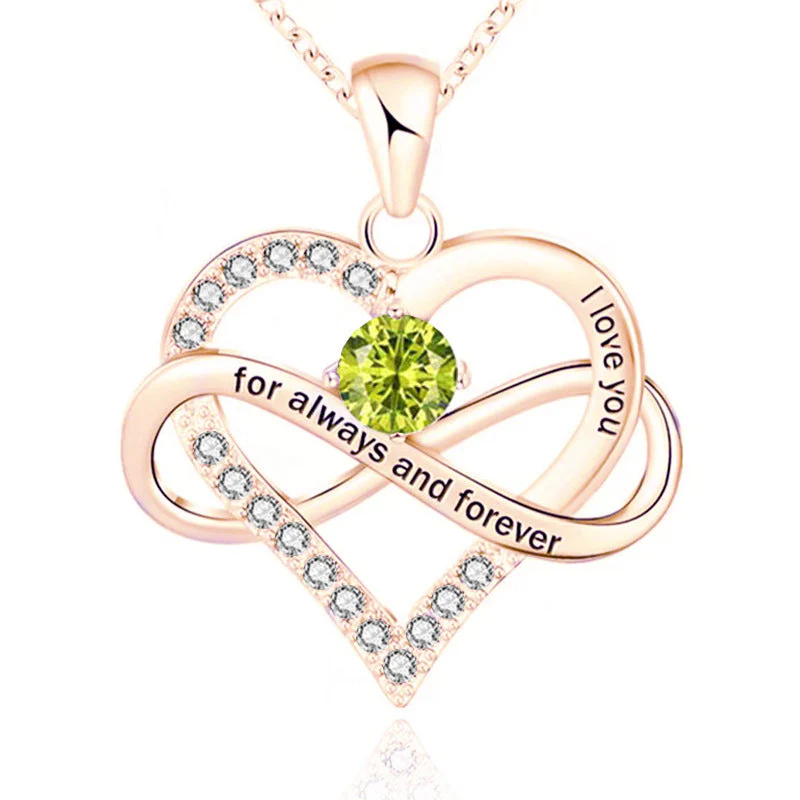 Always and Forever Birthstone Necklace - Image 32