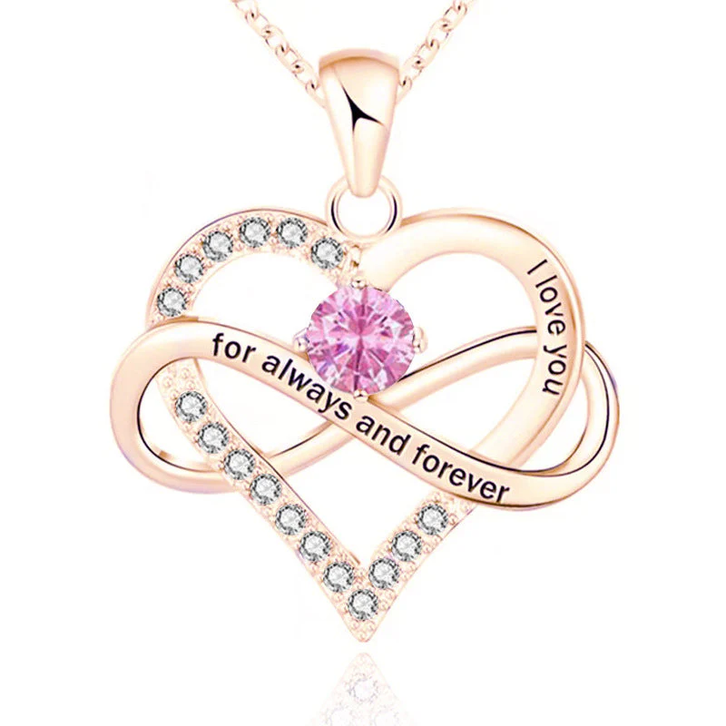 Always and Forever Birthstone Necklace - Image 34