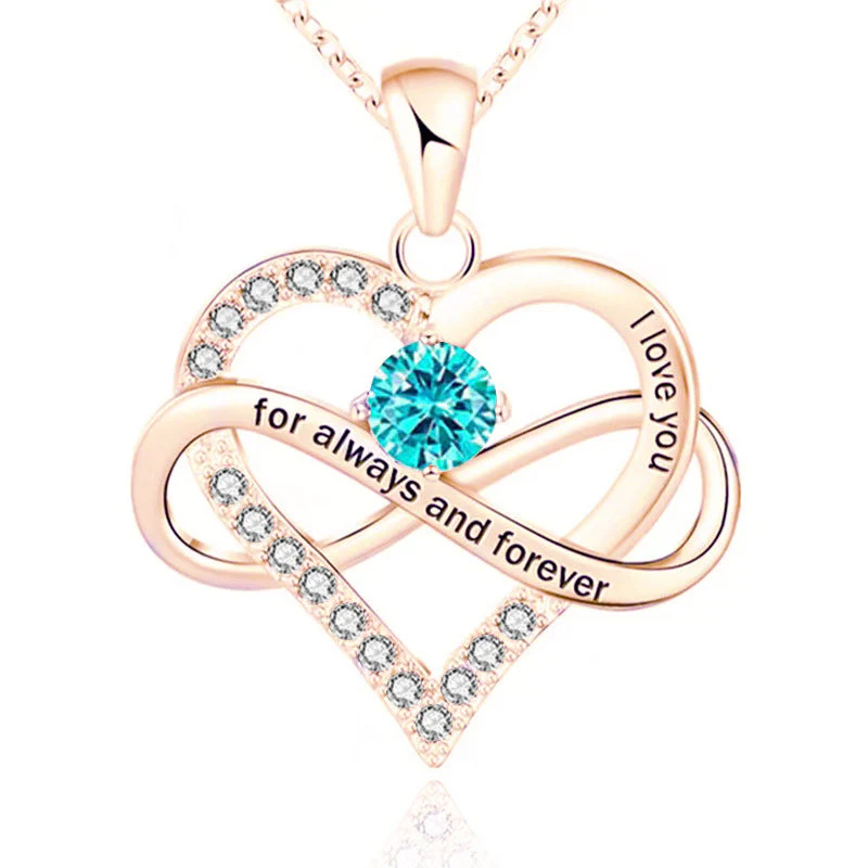 Always and Forever Birthstone Necklace - Image 36