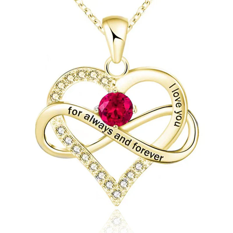Always and Forever Birthstone Necklace - Image 7
