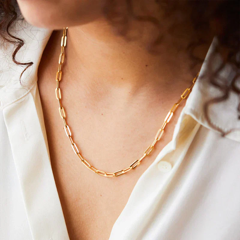 Archen Elegant Chain Necklace | Gold - Image 5