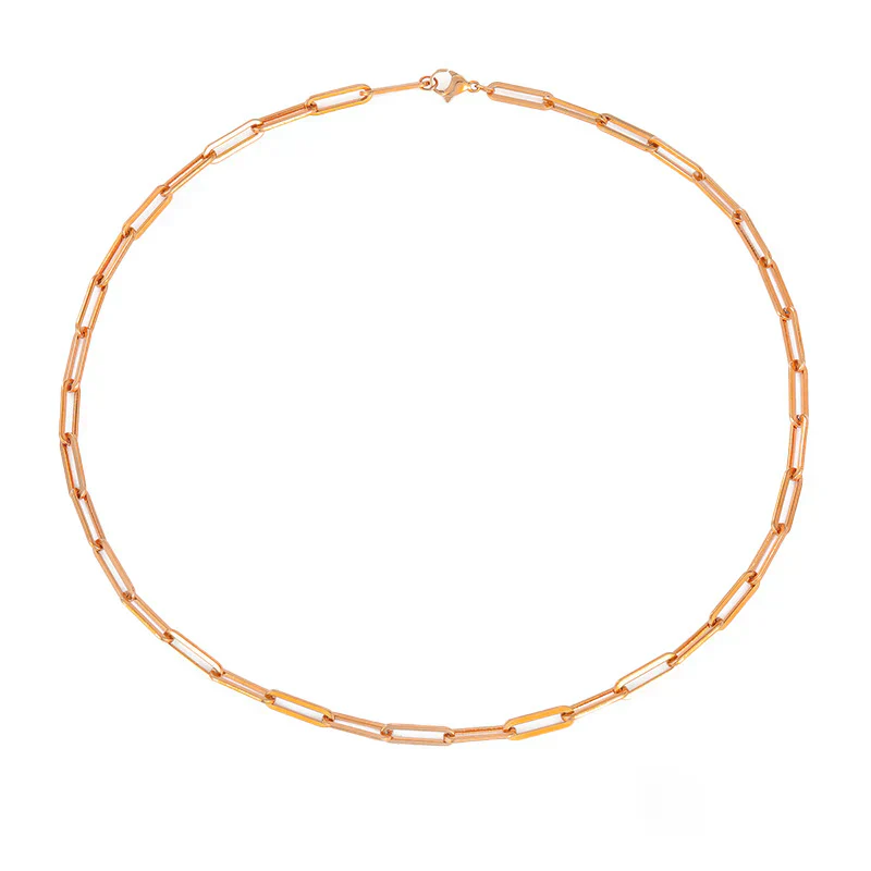 Archen Elegant Chain Necklace | White Gold - Image 3