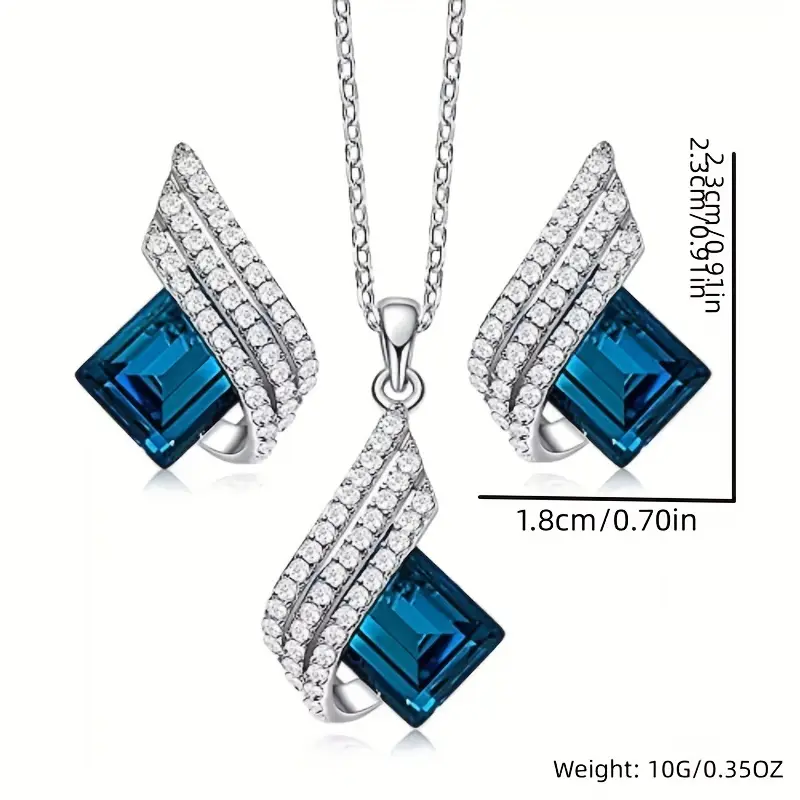Brienne Solazure Jewelry Set | White Gold - Image 6