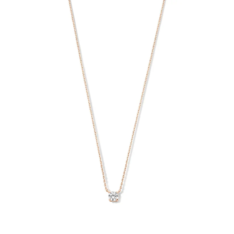 Cléa Stone Necklace | White Gold - Image 3