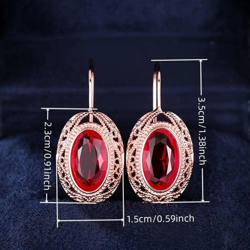 Talessia Rougefort Earrings | Rose Gold - Image 4